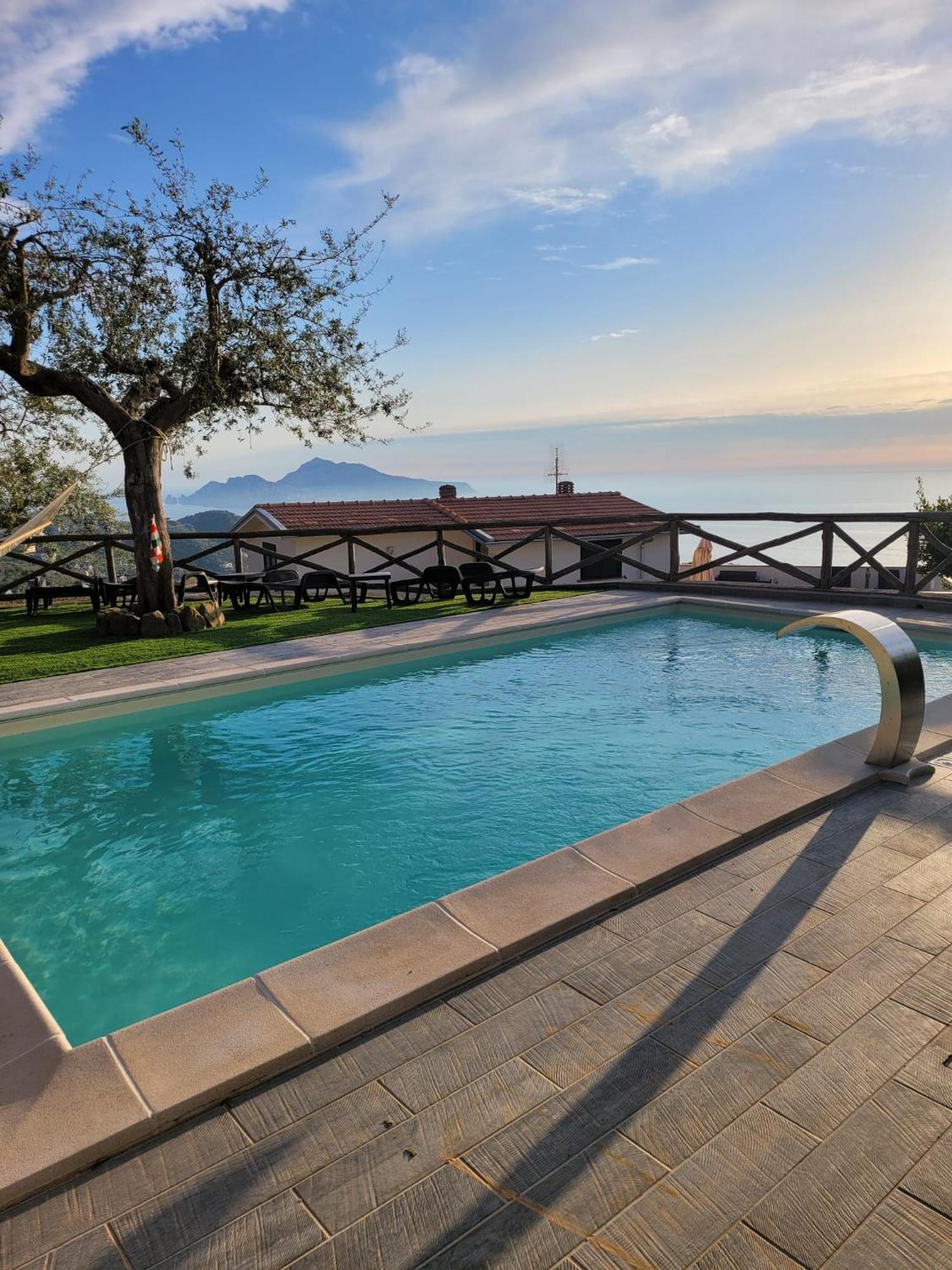 Villa Bellatrix Massa Lubrense Exterior foto