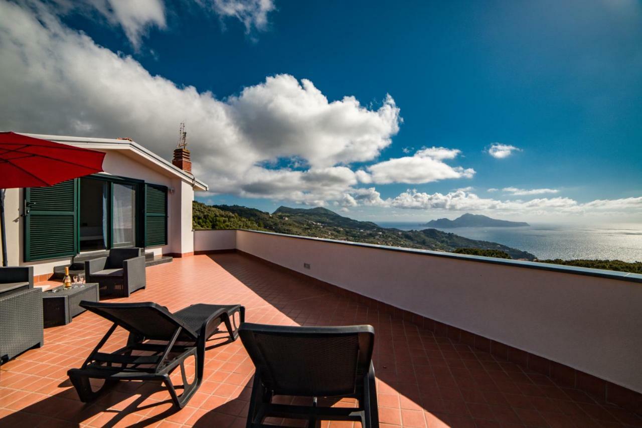 Villa Bellatrix Massa Lubrense Exterior foto